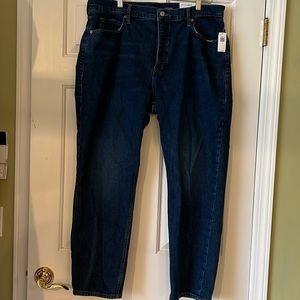 Old Navy Sky High Straight Extra High Rise Jeans